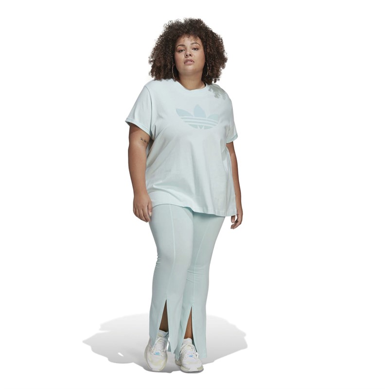 adidas Originals Womens Trefoil Graphic T-Shirt Halo Mint