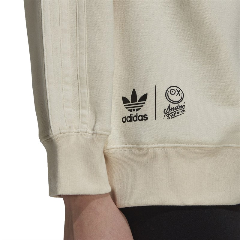 adidas Originals Womens André Saraiva X adidas Sweatshirt Non Dyed