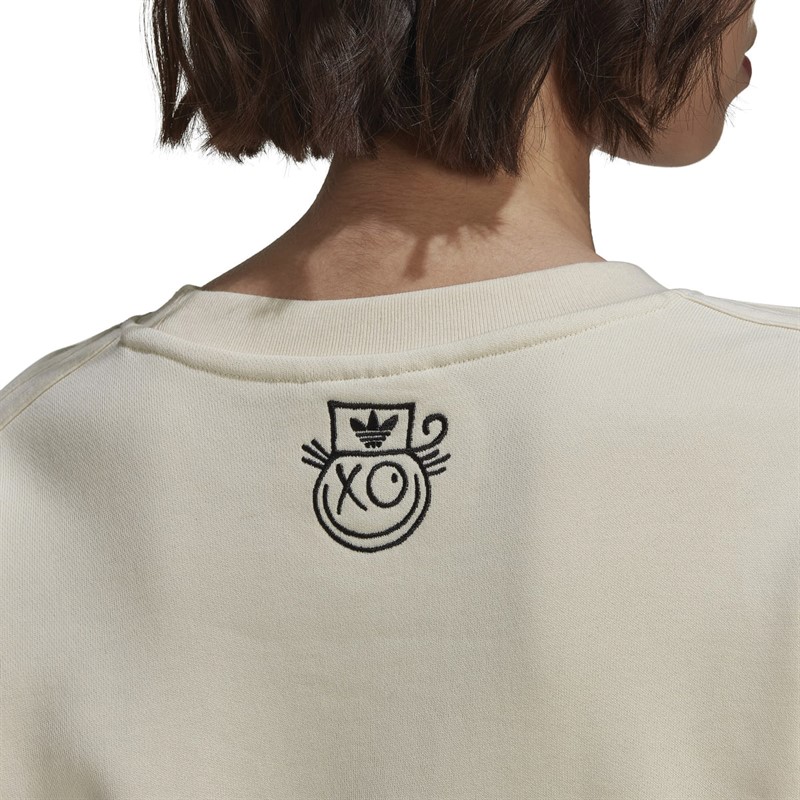 adidas Originals Womens André Saraiva X adidas Sweatshirt Non Dyed