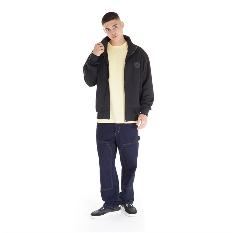 adidas Originals Mens Blue Version Club Track Top Black
