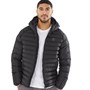 adidas Originals Mens Padded Hooded Jacket Black