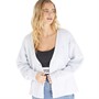 adidas Originals Womens Loungewear Cardigan Light Grey Heather
