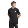 adidas Originals Mens Adventure Graphic Duckies T-Shirt Black
