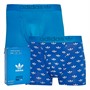 adidas Originals Comfort Flex Cotton Three Stripes 2-pak bokserek dla niego kolor niebieski/​z nadrukiem