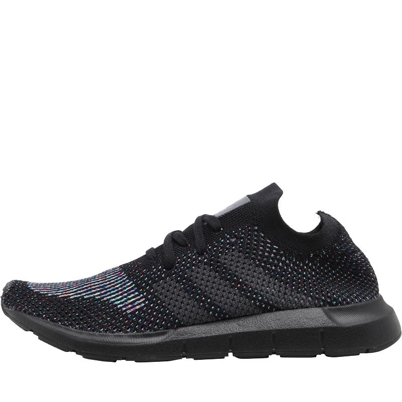 Adidas mens swift run black Clearance