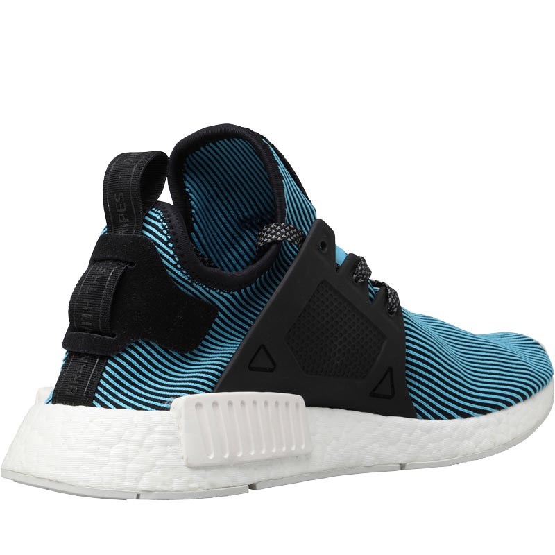 adidas Originals Mens NMD_XR1 Primeknit Trainers Bright CyanCore BlackVintage White adidas Originals Mens NMD_XR1 Primeknit Trainers Bright CyanCore BlackVintage White