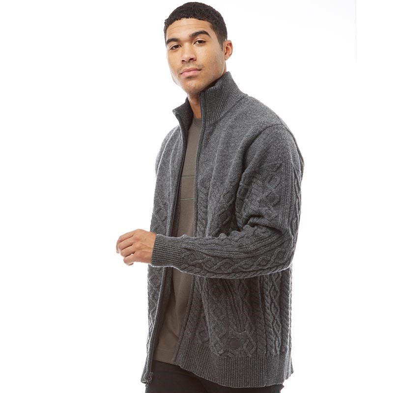 adidas strickjacke herren grau