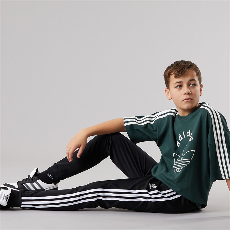 adidas Originals Pantalon de Survêtement Adicolor Superstar Junior Garçon Noir/Blanc