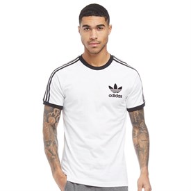 adidas Originals Herren California T Shirt Weiß adidas Originals Herren California T Shirt Weiß