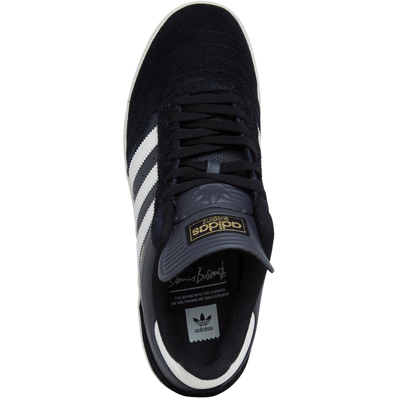 Buy Adidas Originals Mens Busenitz Trainers Core Black Core White Solid 