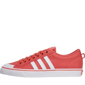 adidas Originals Heren Nizza Sneakers Koraalrood