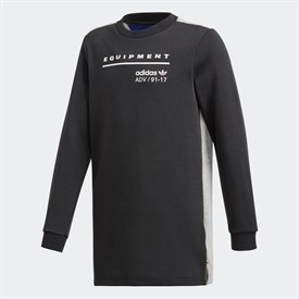 Adidas Originals Jongens Eqt Sweater Zwart adidas originals kopen in de aanbieding