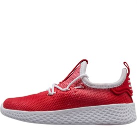 adidas Originals x Pharrell Williams Peuter HU Tennis Sneakers Knalrood