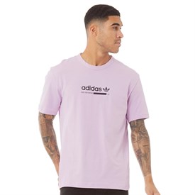 adidas lilac t shirt