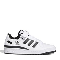 adidas Originals Hvid/Hvid/Sort Herre Forum Lav Sneakers Fodtøj