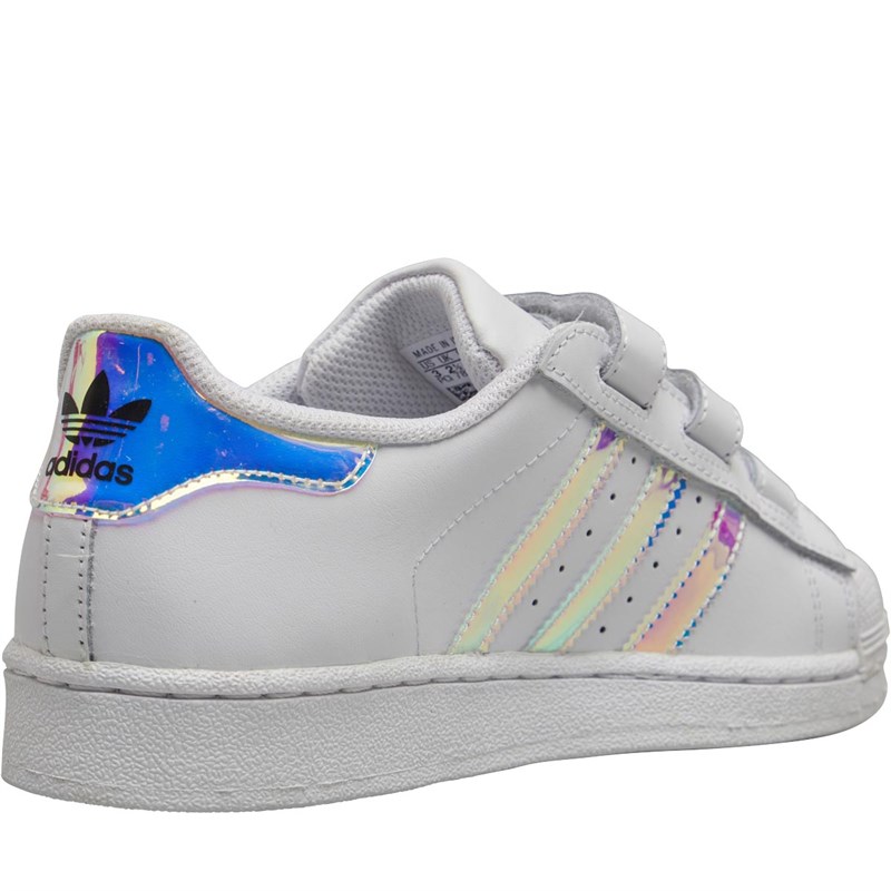 adidas superstar silver junior