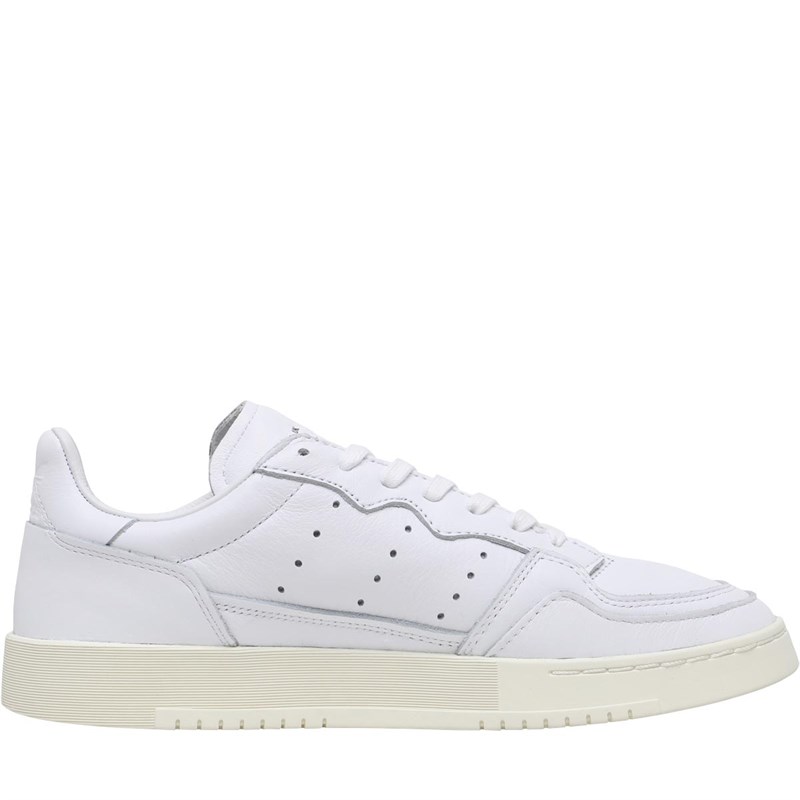 adidas originals x fiorucci supercourt trainers in white