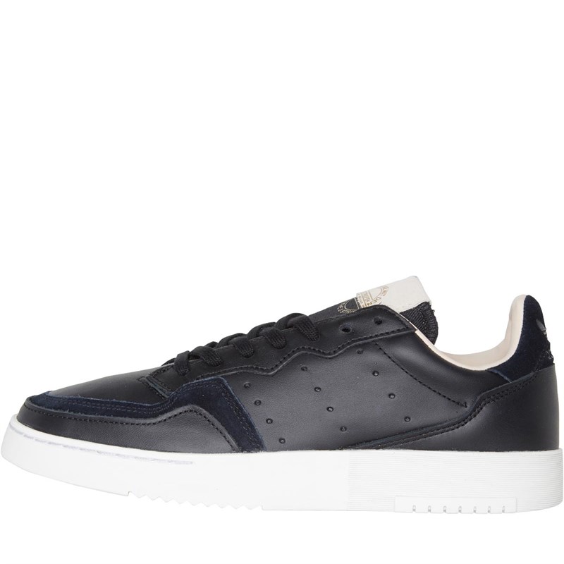 adidas originals supercourt trainers in black