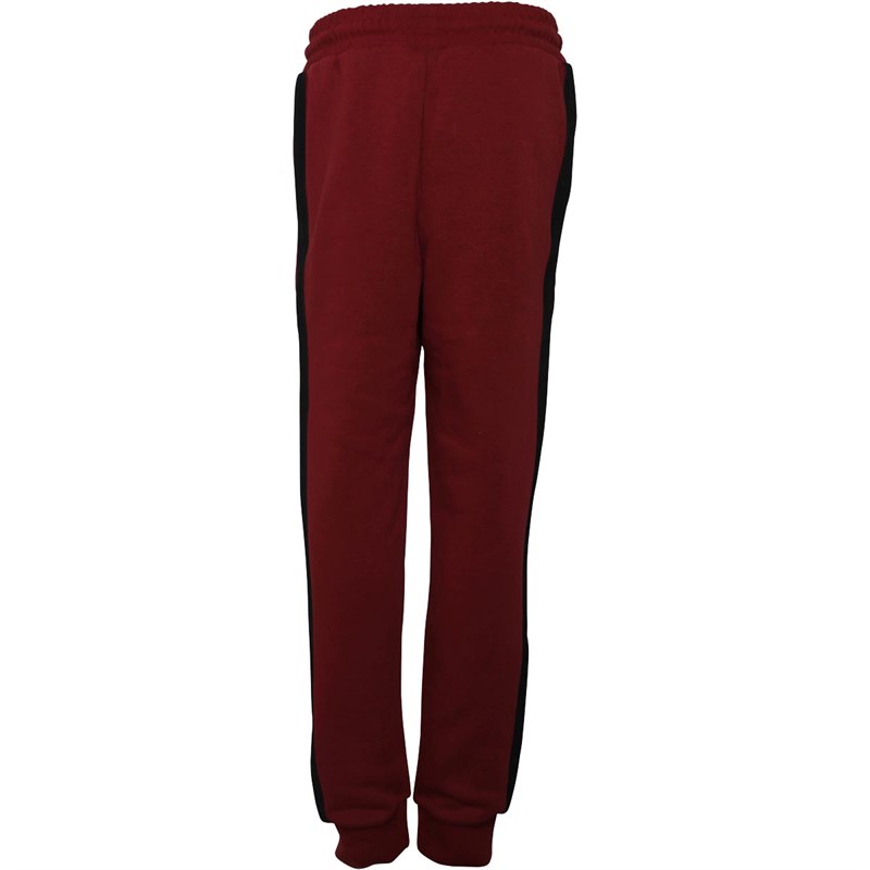 Buy adidas Originals Junior Boys Taped Sweat Pants Collegiate Burgundy