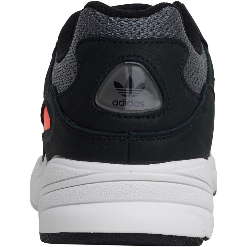 Buy Adidas Originals Mens Yung 96 Chasm Shoes Core Black Semi Coral Solid Red