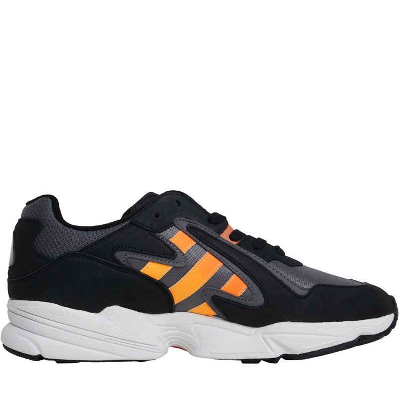 Buy Adidas Originals Mens Yung 96 Chasm Shoes Core Black Semi Coral Solid Red