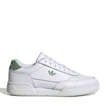 adidas Originals Dames Court Super Sneakers Schoenen Wit/Preloved Groen/Off White