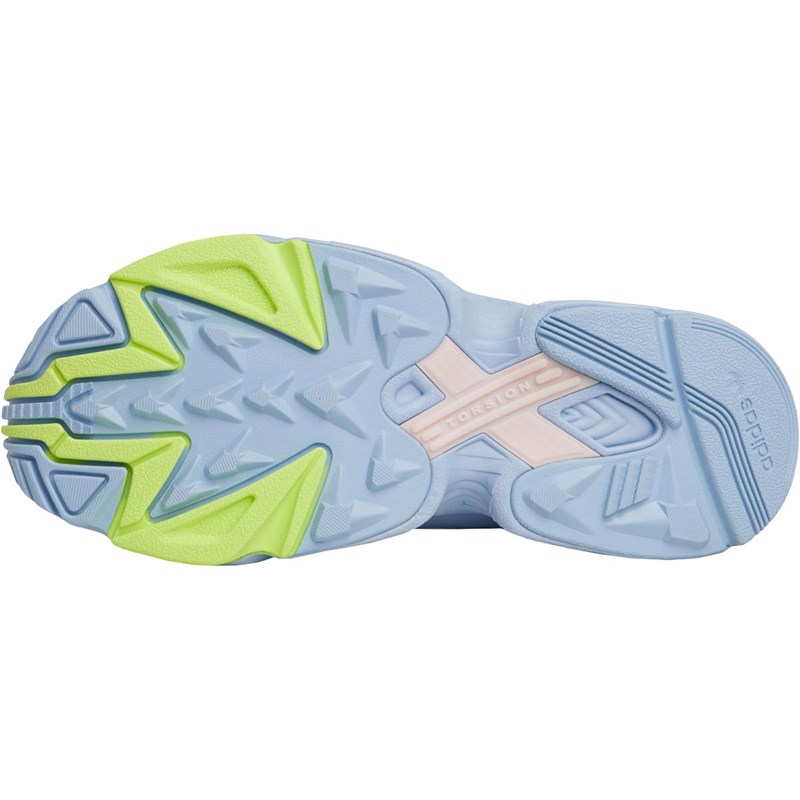 adidas falcon zip blue