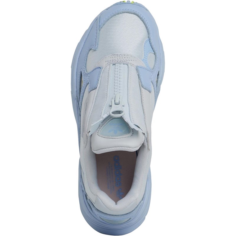 adidas falcon zip blue