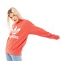 adidas Originals Damen Trefoil Sweatshirt Rot