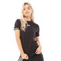 adidas Originals Womens 3-Stripes T-Shirt Black