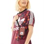 adidas Originals Sac de Sport Map Unisexe Rouge