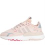 adidas Originals Junior Nite Joggers Shoes Vapour Pink/Silver Metallic/Real Pink