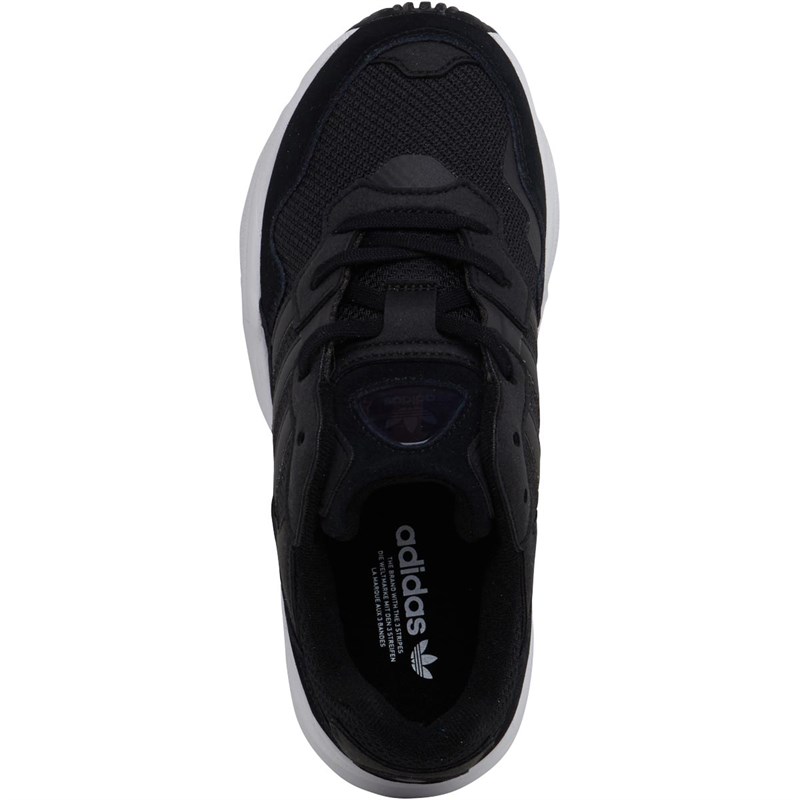 Adidas Originals Jongens Yung 96 Sneakers Zwart Adidas Originals Jongens Yung 96 Sneakers Zwart