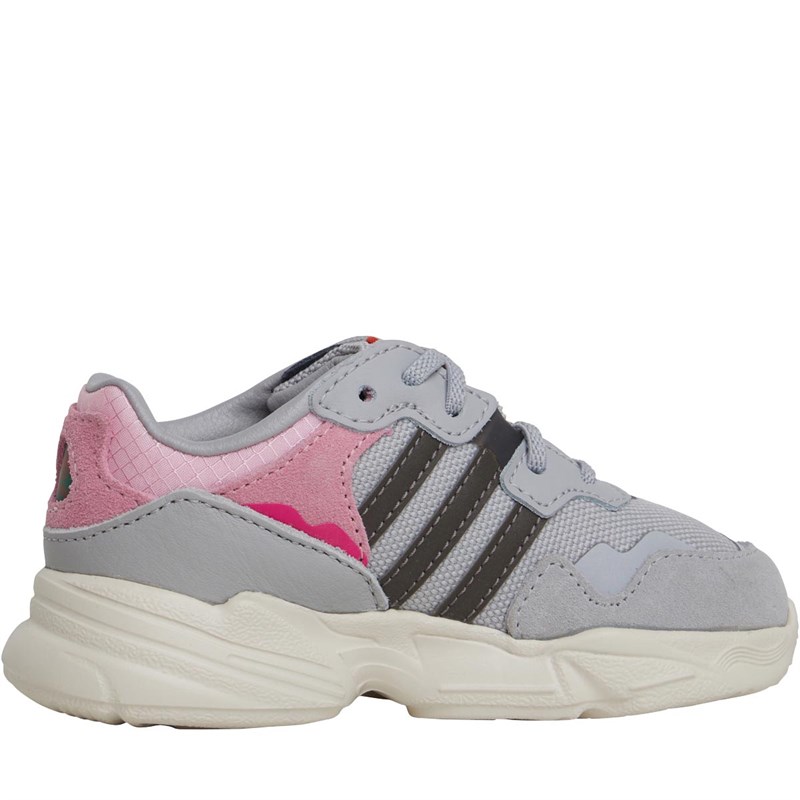 Buy adidas Originals Infant Junior Girls YUNG-96 Shoes Grey Two/Trace Grey/Core White
