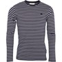Marcus Heren Eli T-shirts met lange mouwen Marineblauw