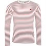 Marcus T-shirt à manches longues Eli Homme Rouge-Marron