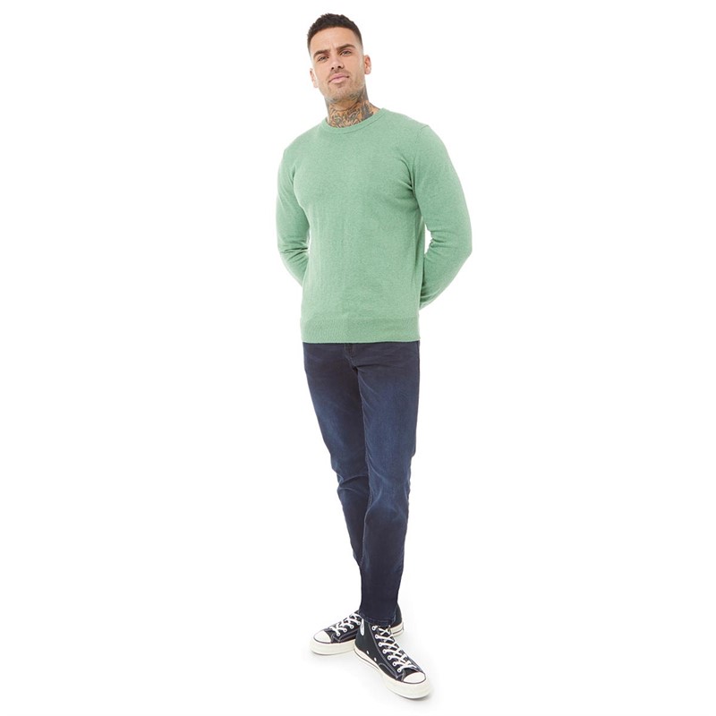 Marcus Jean Slim Cutler Ripped 2166 Homme Bleu Foncé