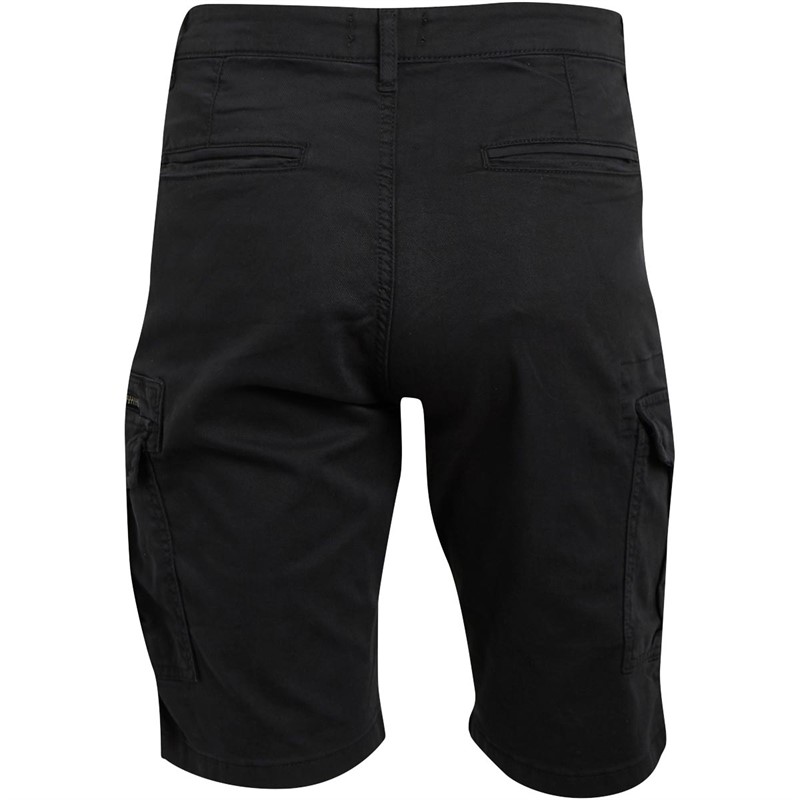 Marcus Heren Kasper Cargoshorts Zwart