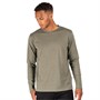 Marcus Heren Jaden T-shirts met lange mouwen Lichtgroen