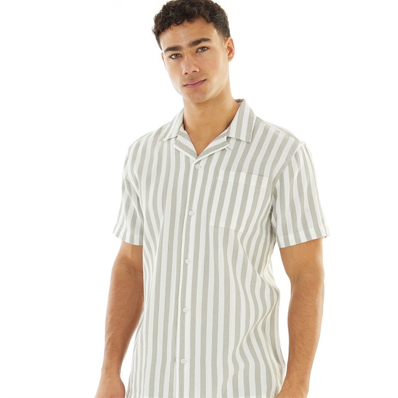 Marcus Chemise Homme Rayures Don Seagrass