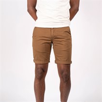 Marcus Heren Pirro Shorts Koffiebruin