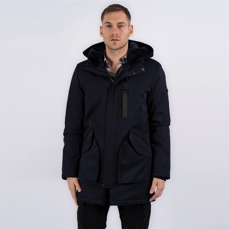 Marcus Herren Clark Windjacke Nachtblau