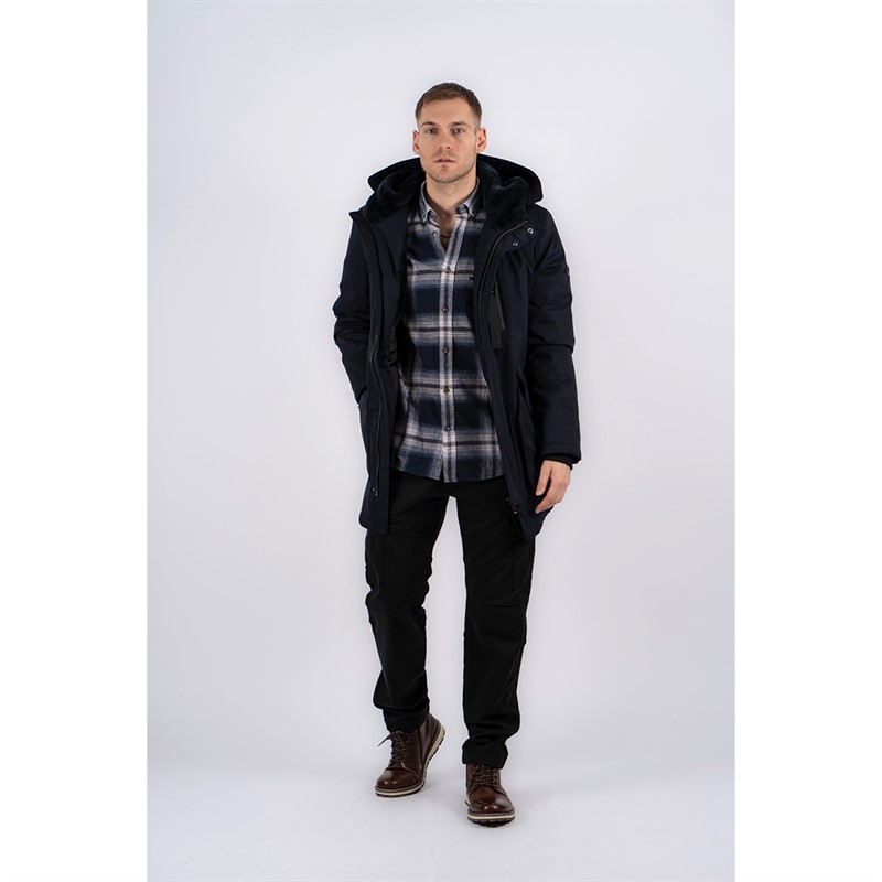 Marcus Herren Clark Windjacke Nachtblau