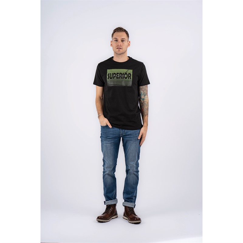 Marcus T-Shirt Herren Schwarz