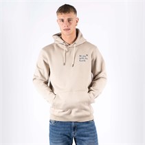 Marcus Heren Colin Print Hoodie Helder Zand
