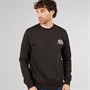 Marcus Herren Colin Druck Sweatshirt Schwarz