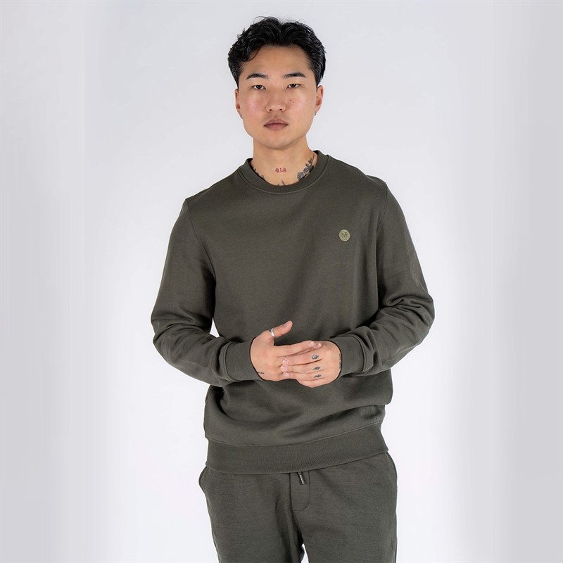 Marcus Herren Colin Sweatshirt Tief Grün