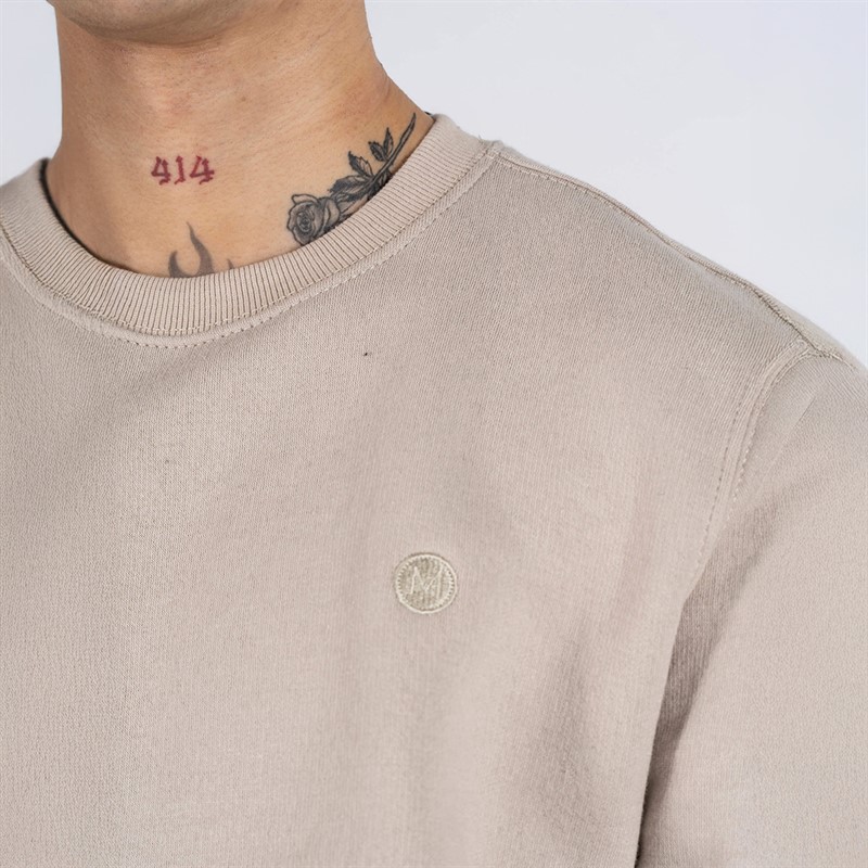 Marcus Herren Colin Sweatshirt Hell Sand