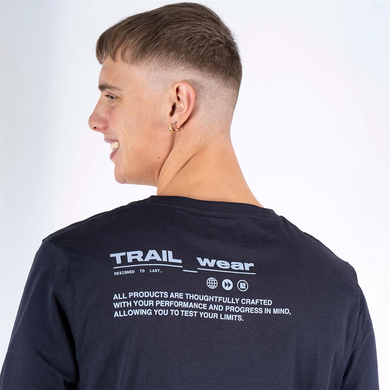 Marcus Herren Ardy Langarm Oberteil Night Navy