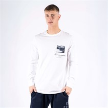 Marcus Heren Ardy Top met lange mouwen wit